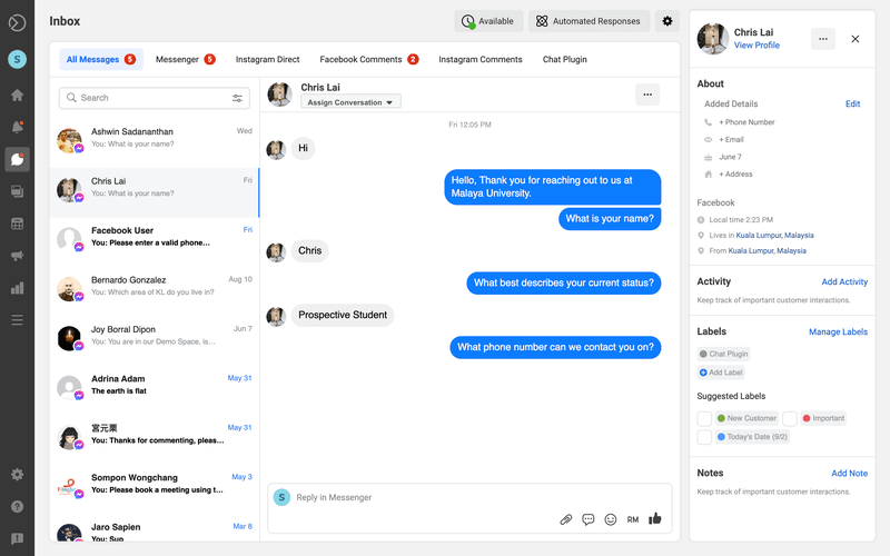 How To Start A New Conversation In Facebook Messenger